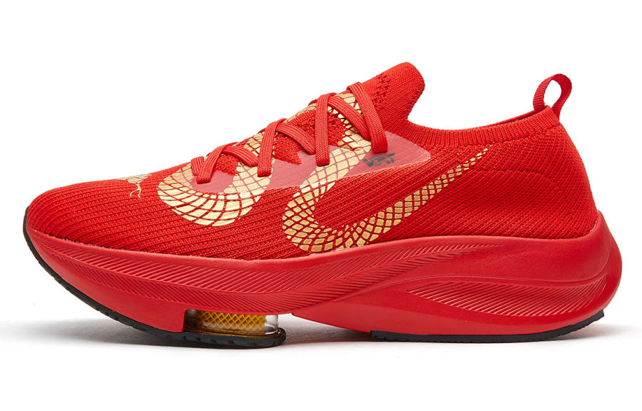 VOIT VOIT Running Shoes Unisex Low Top Red Gold