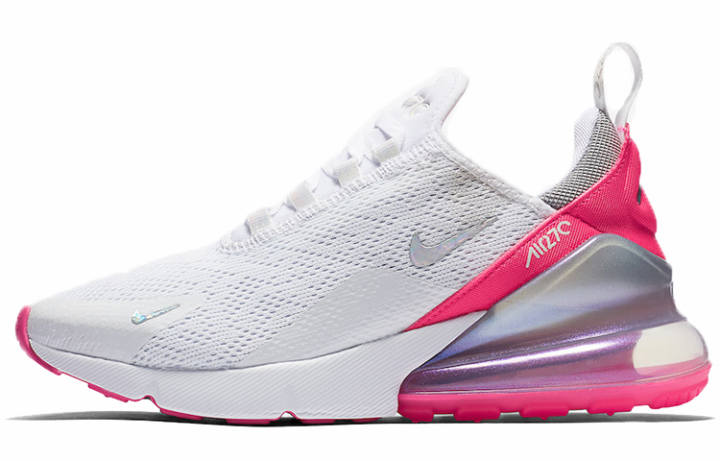 Nike Nike Air Max 270 'White Laser Fuchsia' Women's