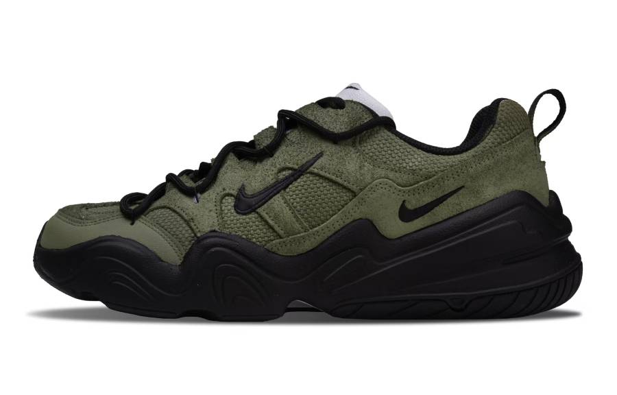 Nike Nike Tech Hera Green Rhyme Cushioning Low top Casual Shoes Unisex Jasper