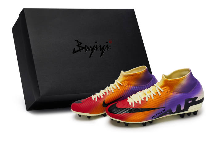 Nike Nike Mercurial Superfly 9 Soccer Shoes Men's Black Rice Yellow Purple