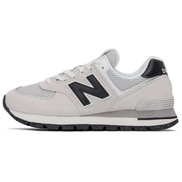 New Balance New Balance NB 574 Comfortable Low top Running Shoes Unisex Black Gray D Width