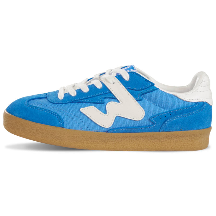 Ollieskate Slip Resistant Cushioning Abrasion Resistant Low top Skateboard Shoes Unisex Blue