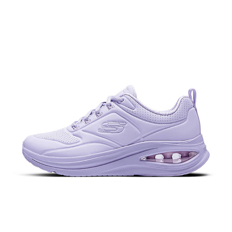 Skechers Support Lightweight Height Increasing Low top Running Shoes Women's Lavender
