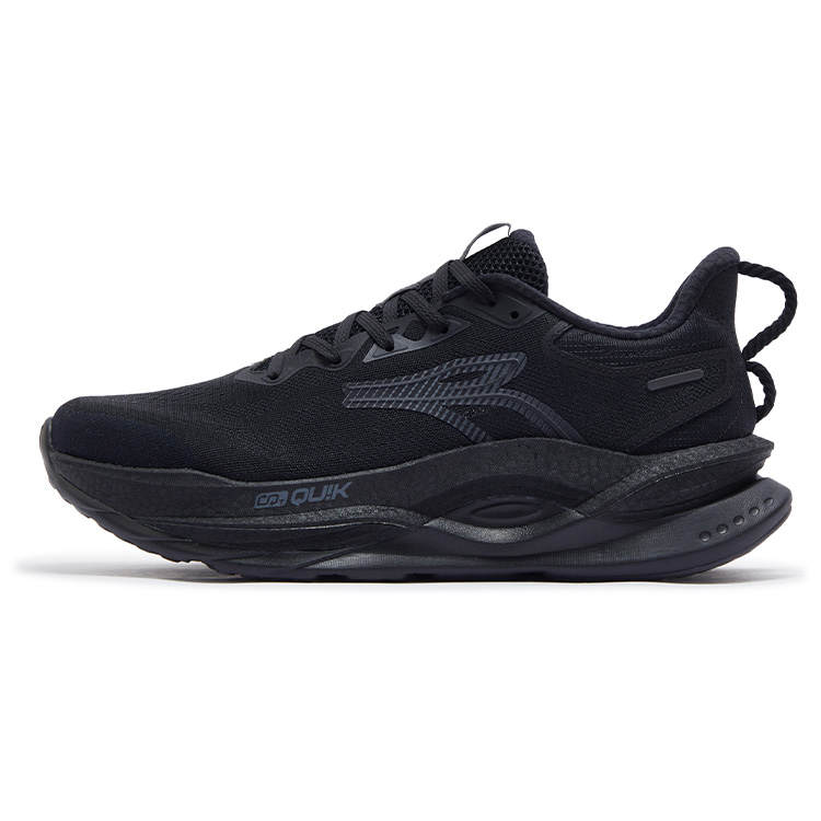 361° Fiery 5 Low top Casual Running Shoes Men's Obsidian Black