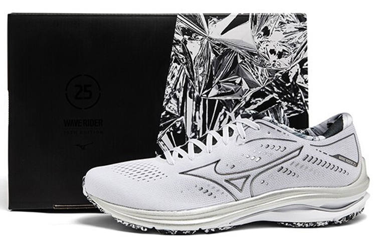Mizuno Mizuno Wave Rider 25 Sp 'White Grey'