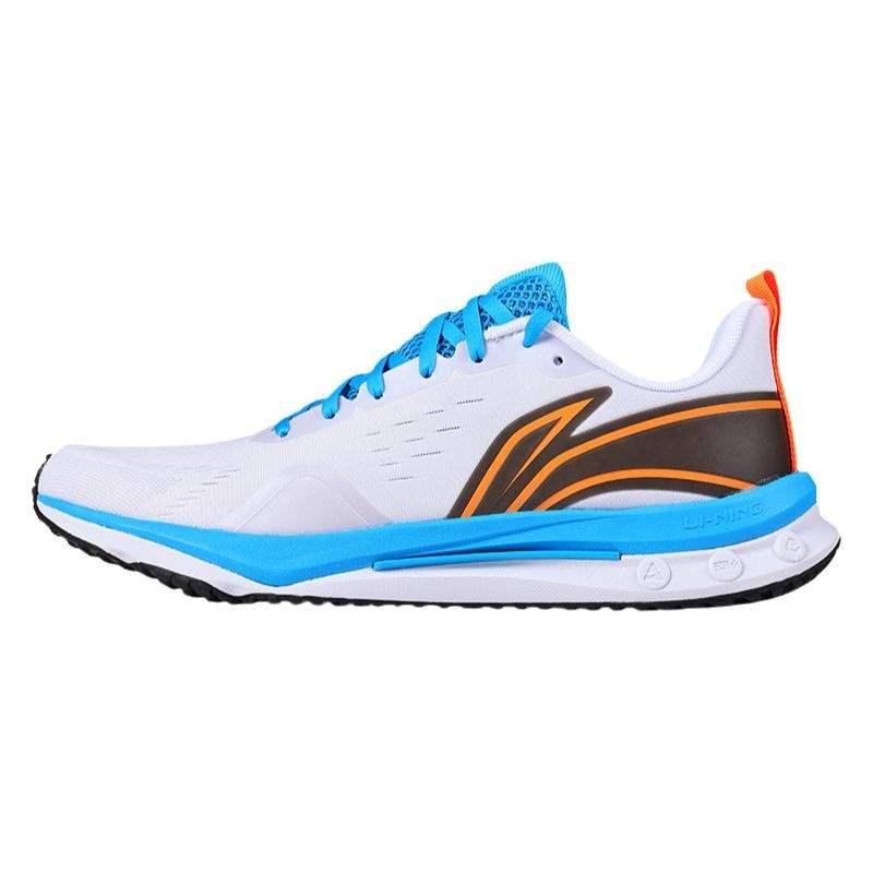 Li-Ning Li Ning Slip Resistant, Abrasion Resistant, Breathable Low top Casual Running Shoes Unisex Standard White