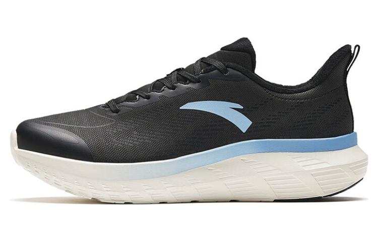 Anta Light Cloud Cushioning Thermal Low top Running Shoes Women's Black