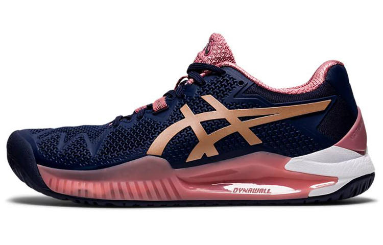 ASICS WMNSASICS GEL Resolution 8 'Peacoat Rose Gold' Women's