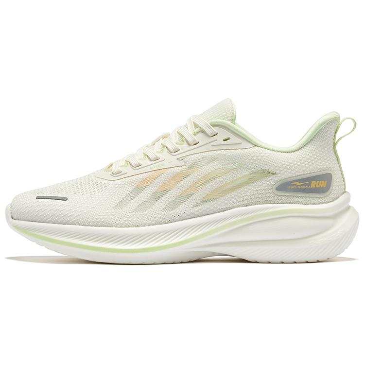 Erke Cushioning Abrasion Resistant Cushioning, Wear Resistant Low top Running Shoes Women's White Green
