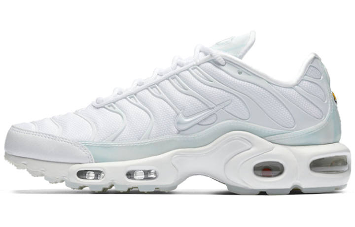 Nike Nike Air Max Plus Textile, Synthetic Leather Low top Air Cushion Running Shoes Women's Ice Blue