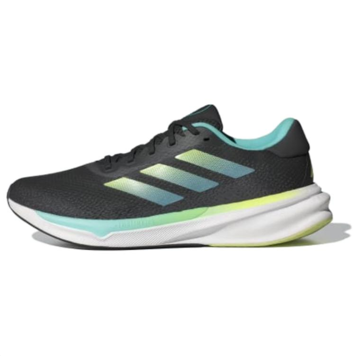 Adidas Adidas Supernova Stride Core Black Pulse Lime Flash Aqua