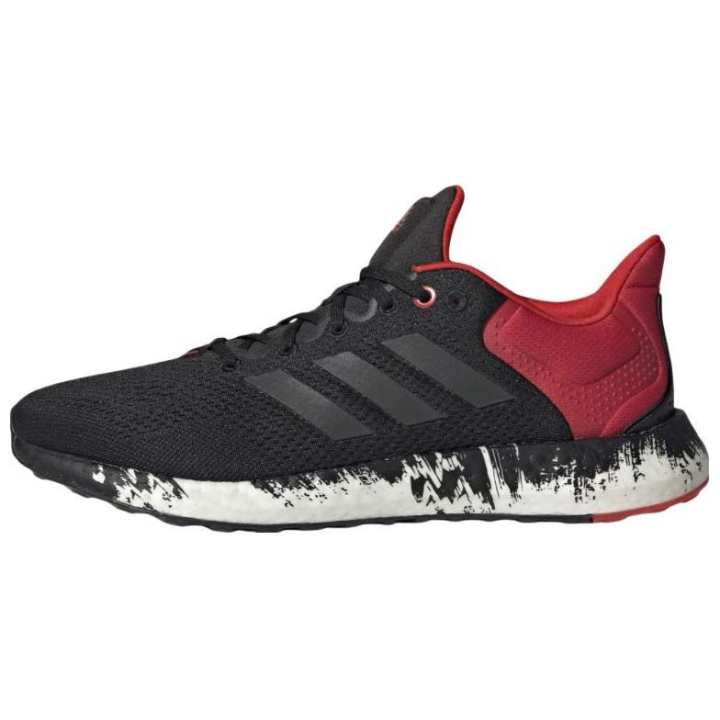 Adidas Adidas PureBoost 21 'Black Vivid Red'