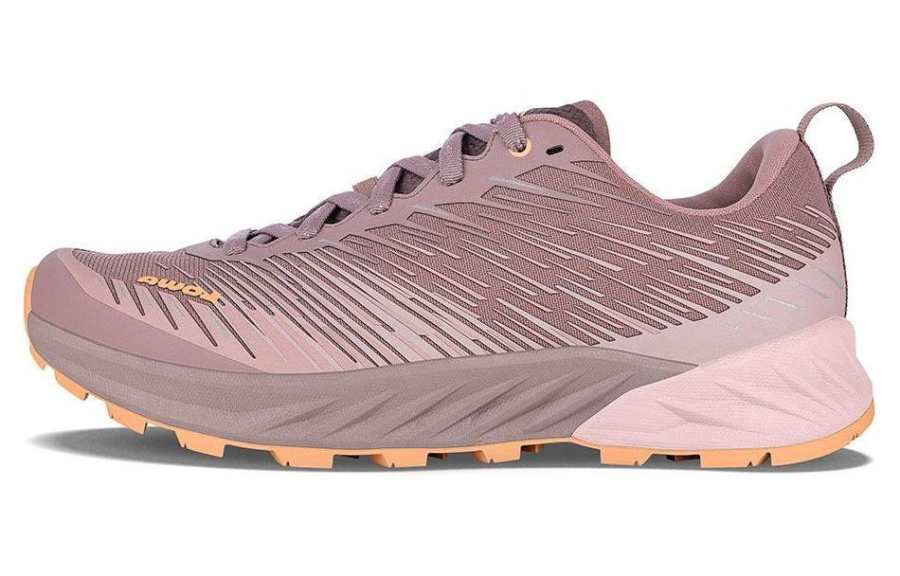 Lowa Slip Resistant Abrasion Resistant Low top Running Shoes Women's Red Yellow