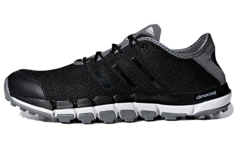 Adidas Adidas Cross Flex Sport ST Slip Resistant And Breathable Low top Golf Shoes Men's Black Gray