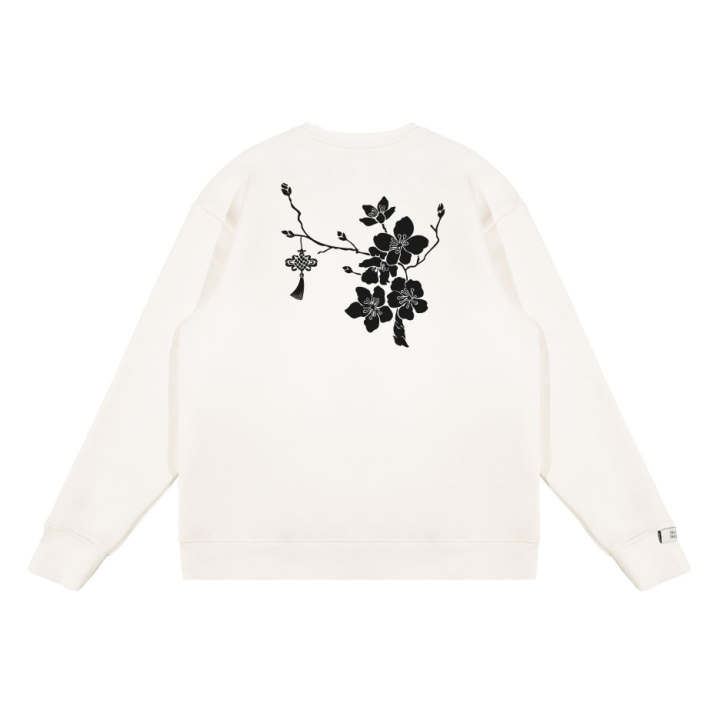 Adidas Adidas Sweatshirts Unisex White Crew Neck Moderate Regular