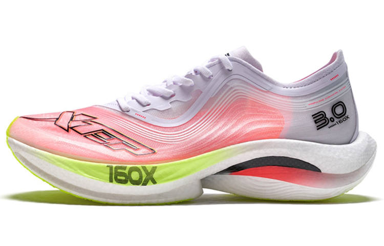 XTEP 160X 3.0 Fabric Cushioning Slip Resistant Abrasion Resistant Breathable Lightweight Rebound Low top Marathon