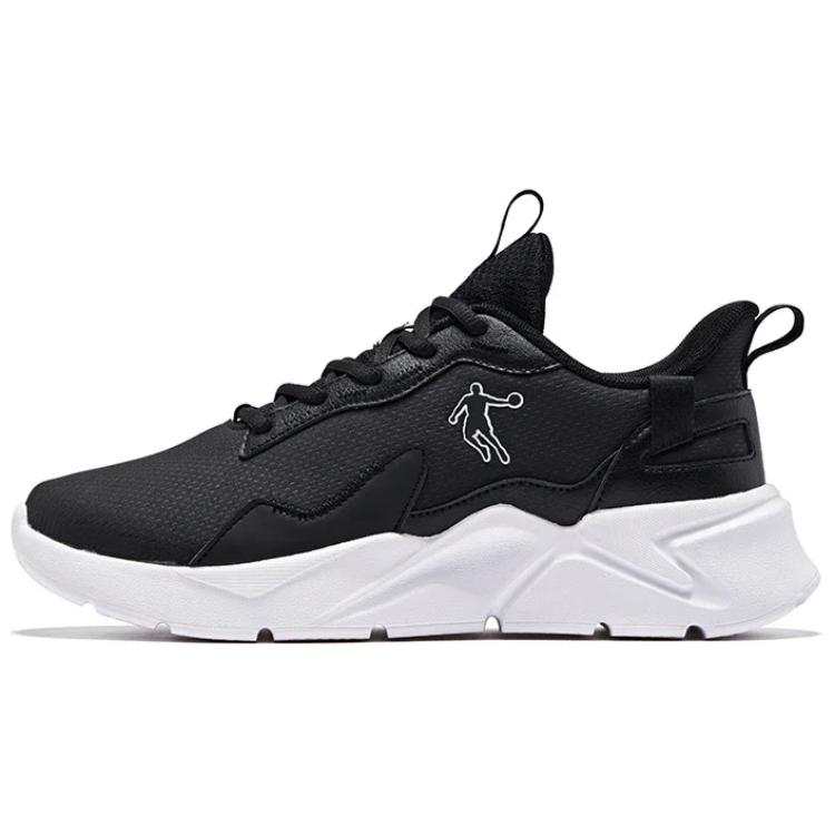 QIAODAN Low top Running Shoes Women's Black White