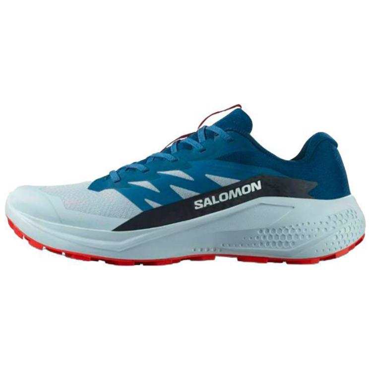 SALOMON ALPHAGLIDE Comfortable Running Shoes Women's Blue Red