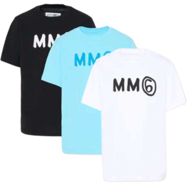 MM6 Maison Margiela T Shirt 3 Pack Kids'