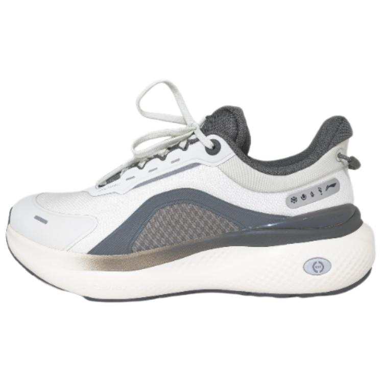 Li-Ning Li Ning SOFT PLUS 2 Low top Casual Shoes Men's White Gray Black