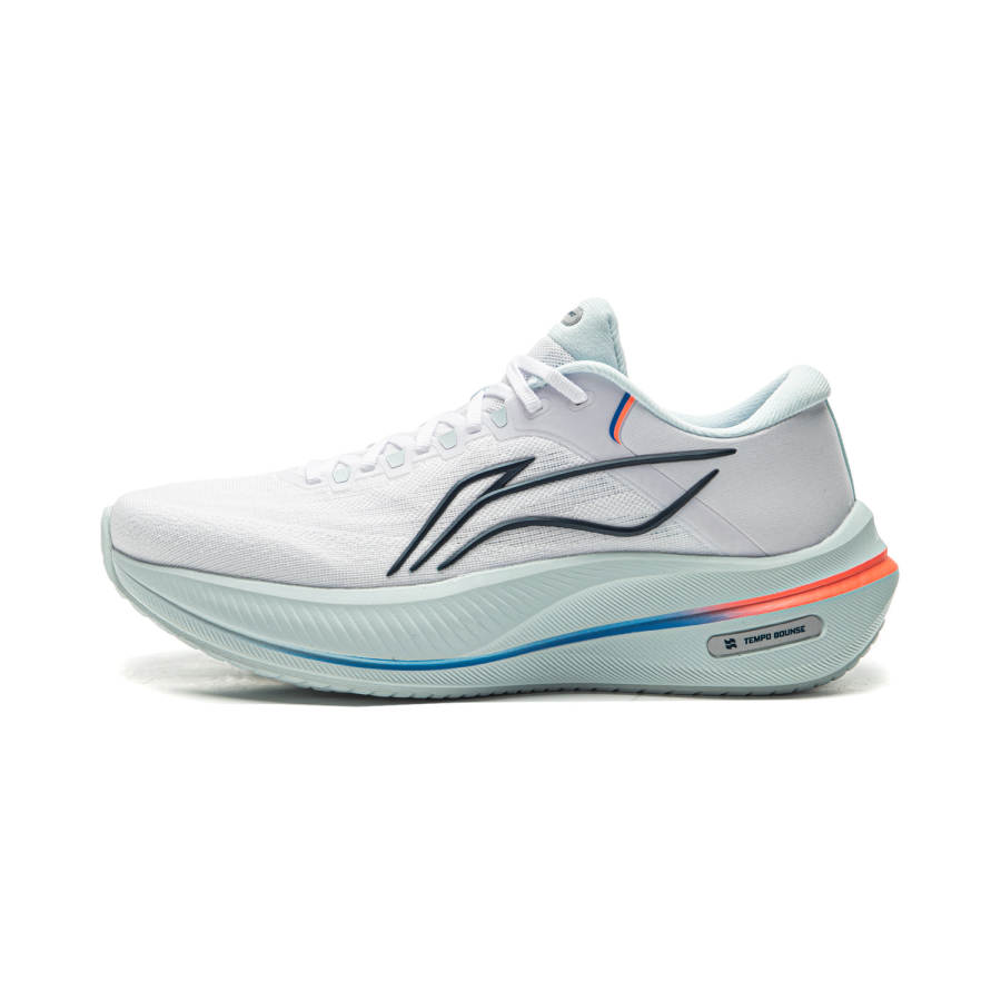 Li-Ning Li Ning Yueying 5 Low top Rubber EVA Casual Long Distance Running Sprint Running Shoes Men's Standard White