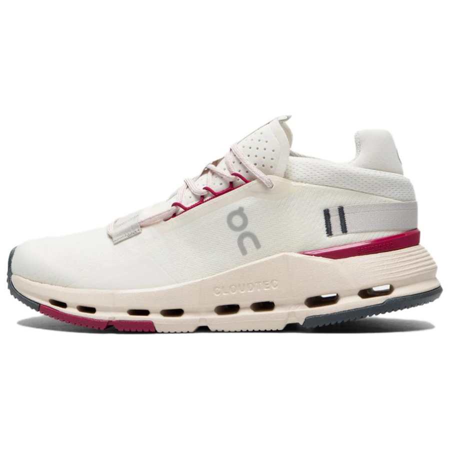 On On Cloudnova 2 Breathable Support Casual Running Shoes Women's White