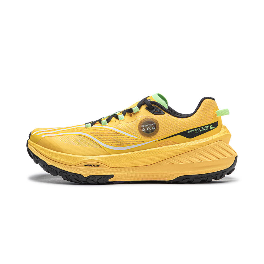 Li-Ning Li Ning Low top Trail Running Shoes Men's Yellow