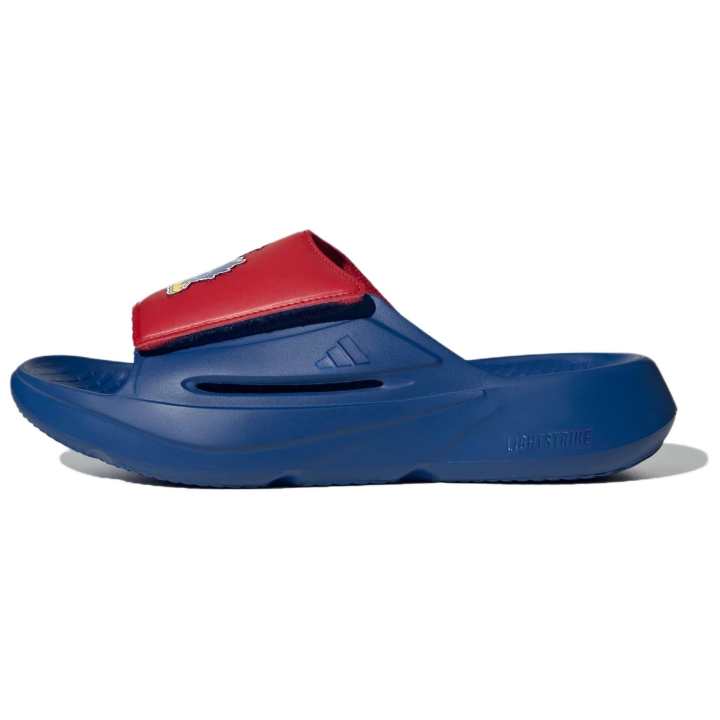Adidas Lightblaze Slide Ncaa x Lightblaze Slide Adidas 'Kansas Jayhawks'