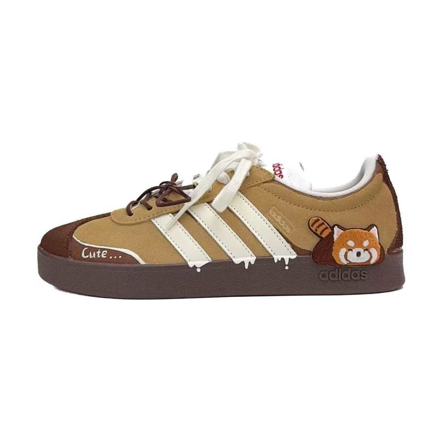 Adidas Adidas VL COURT 2.0 Raccoon Sweet Fun German Army Trainers Unisex Brown