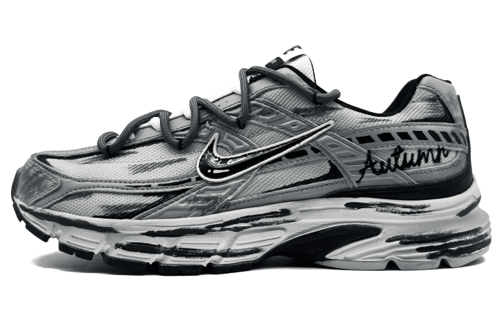 Nike Nike Initiator Abrasion Resistant Abrasion Resistant Low top Running Shoes Men's Black Gray