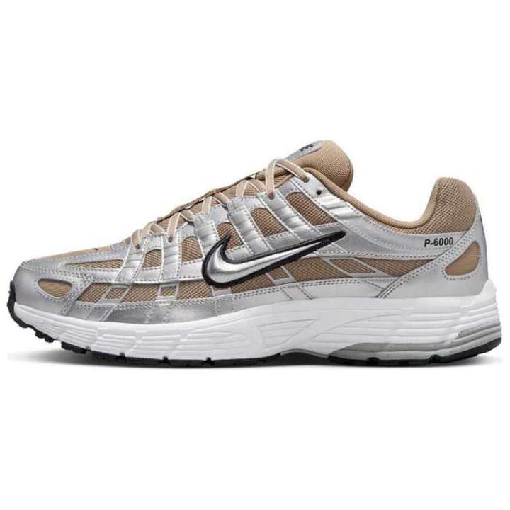 Nike Nike P 6000 Khaki Metallic Silver