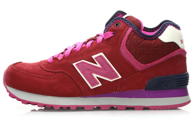 New Balance New Balance 574 Series Mid Retro Mid Top Pink/Red Women's