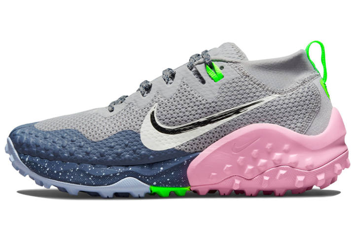 Nike Nike Wildhorse 7 Wolf Grey Barely Green Diffused Blue Women's