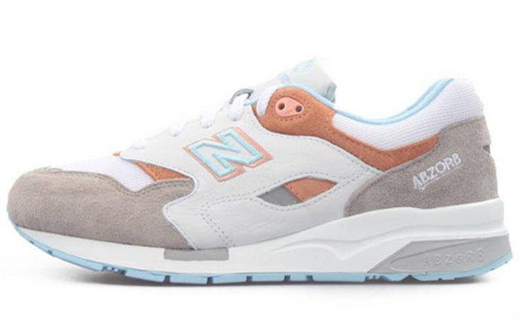 New Balance New Balance NB 1600 Textile, Artificial Leather Low top Running Shoes Unisex White Gray
