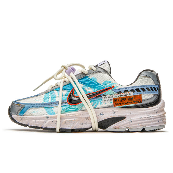 Nike Nike Initiator Slip Resistant Slip Resistant Low top Running Shoes Women's Blue Gray