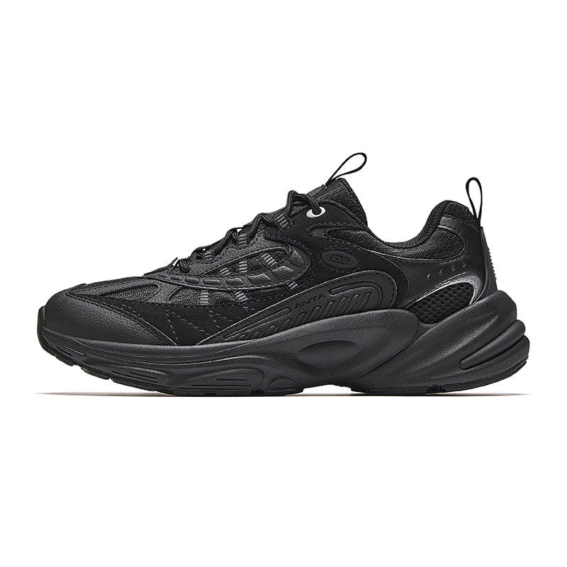 Anta Explorer 2 Slip Resistant Abrasion Resistant Low top Running Shoes Women's Basic Black