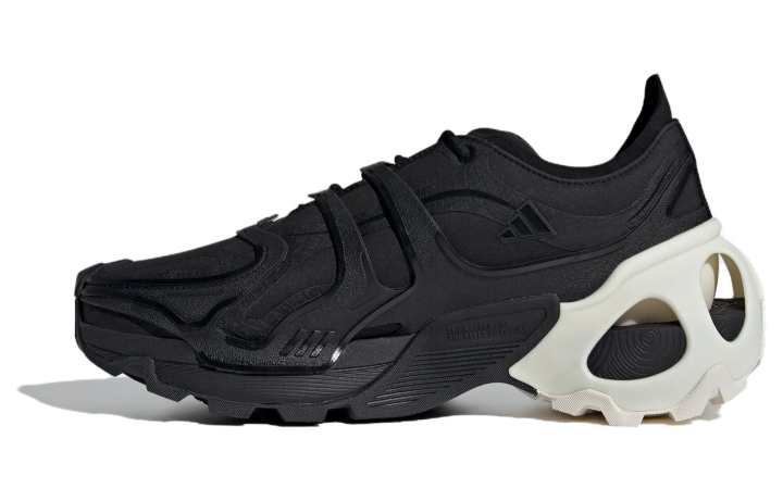 Adidas Adidas Wonder Runner Fabric Abrasion Resistant Breathable Low top Running Shoes Unisex Black