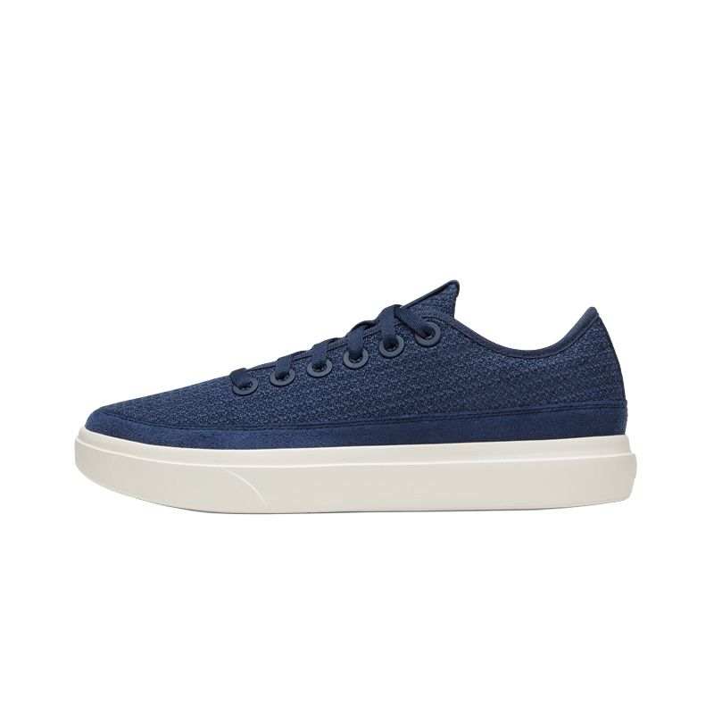Allbirds Slip Resistant Abrasion Resistant Low top Running Shoes Men's Blue