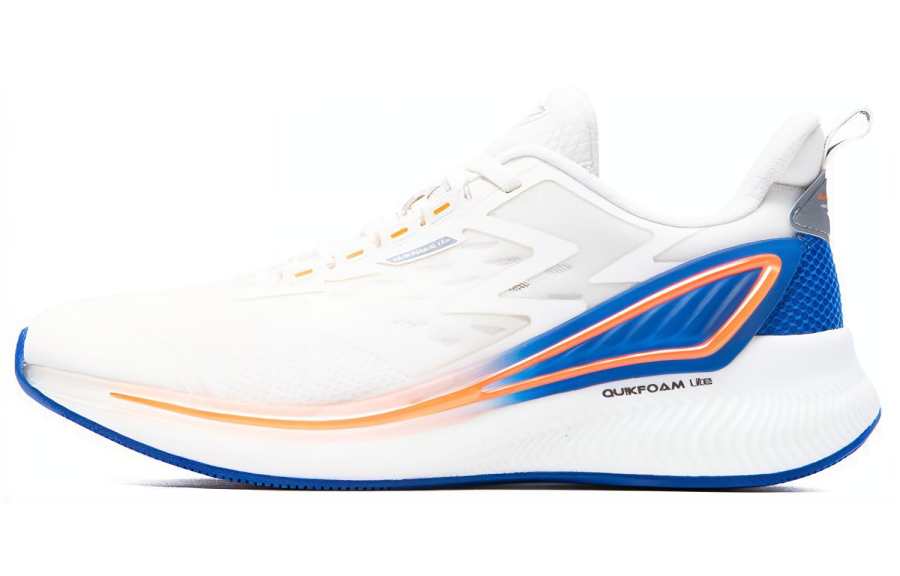 361° Night Shadows Mesh Abrasion Resistant Breathable Low top Running Shoes Men's White