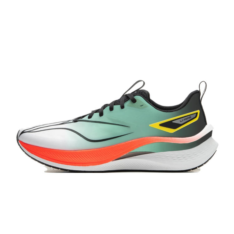 Li-Ning Li Ning Red Hare 7 Pro Running Shoes Men's Low Top White Orange