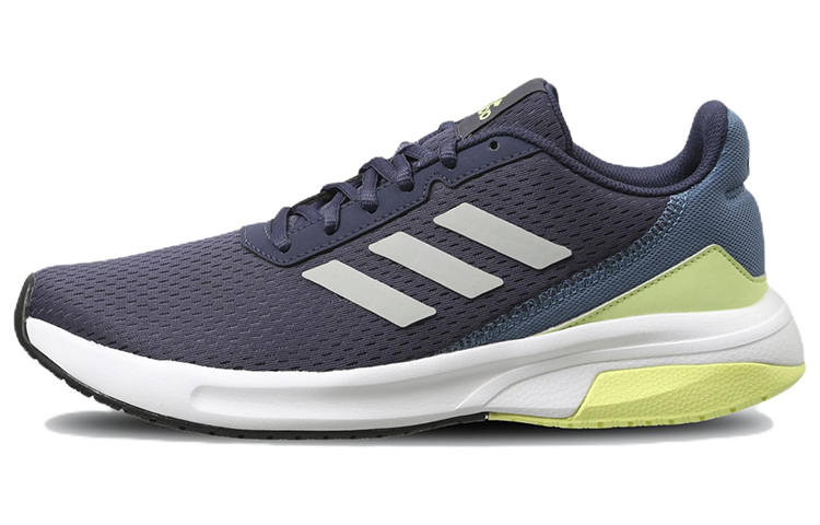 Adidas Adidas Runesy Abrasion Resistant Breathable Low top Running Shoes Men's Navy Blue
