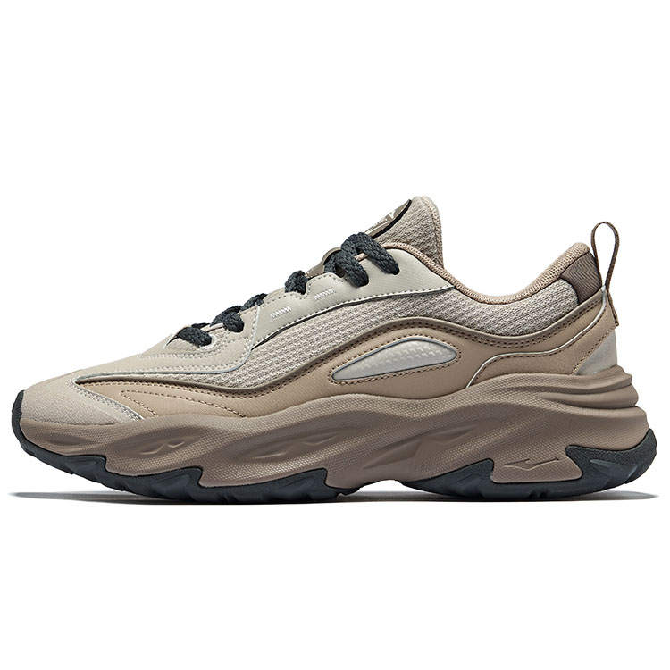 Erke Red Emperor Autumn Winter Edition Abrasion Resistant Height Increasing Low top Casual Shoes Men's