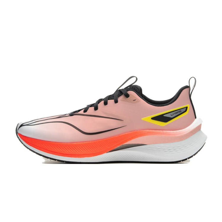 Li-Ning Li Ning Red Hare 7 Pro TPU Cushioning Slip Resistant Low top Casual Running Shoes Men's White Pink