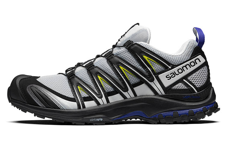 SALOMON XA Pro 3D ADV Textile, Synthetic Leather Cushioning Slip Resistant Abrasion Resistant Low top Running Shoes