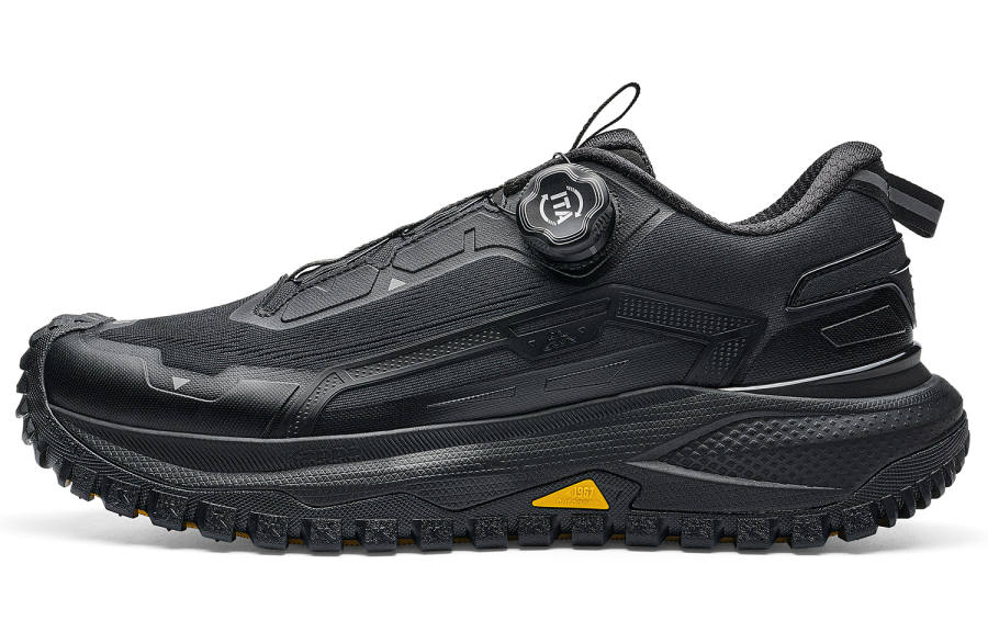 Kappa Abrasion Resistant Slip Resistant Low top Running Shoes Men's Black/Silver