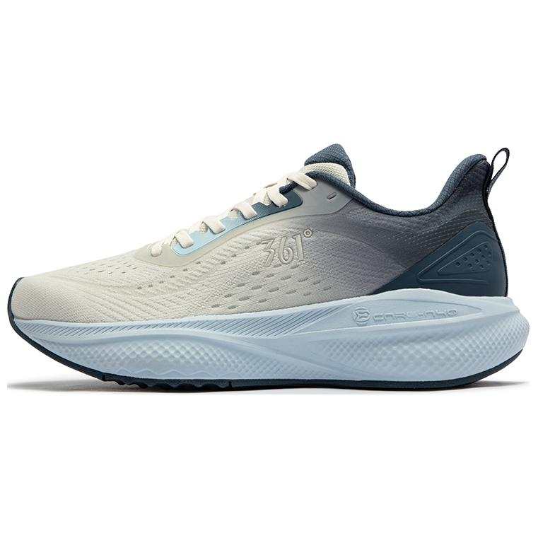 361° Cushioning Abrasion Resistant Breathable Low top Casual Running Shoes Men's Gray Blue