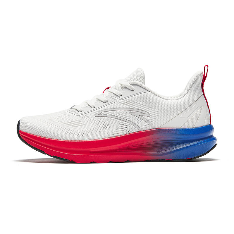 Anta Running Collection Cushioning Slip Resistant Low top A Flowfoam Casual Running Shoes Men's White