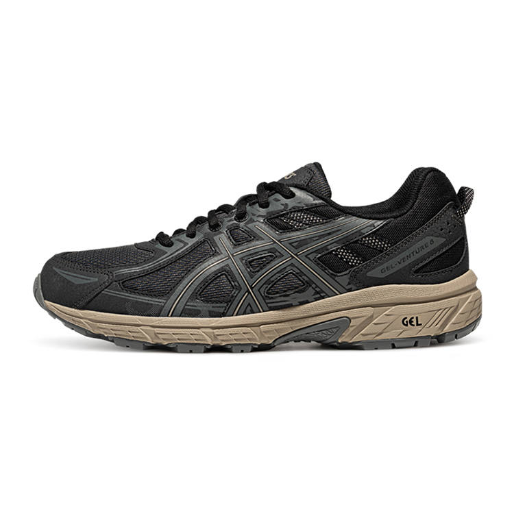 ASICS Gel Venture 6 Textile, Synthetic Leather Breathable Low top Casual Running Shoes Unisex