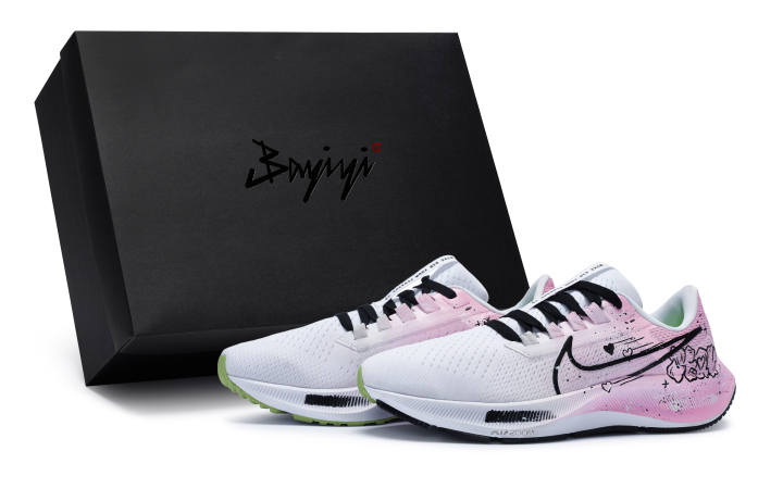 Nike Nike Pegasus 38 Low top Running Shoes Men's White Pink Black