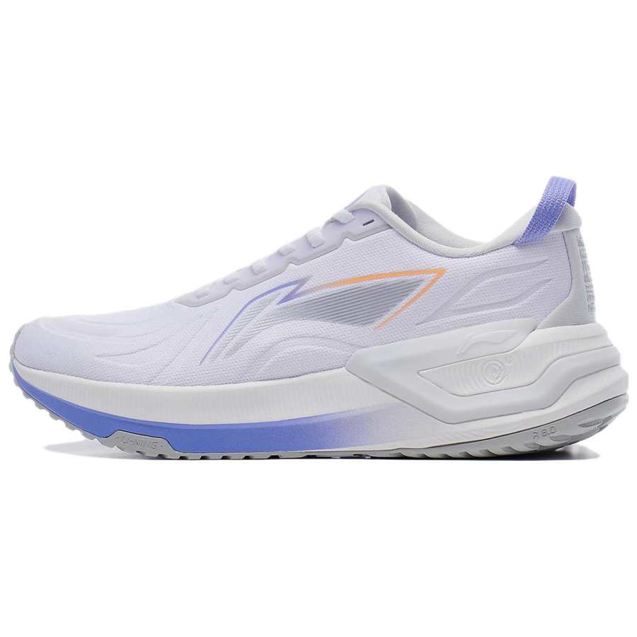 Li-Ning Li Ning YueYing 3.0 Comfortable Low top HEEL LOC Technology Long Distance Running Shoes Women's White Blue